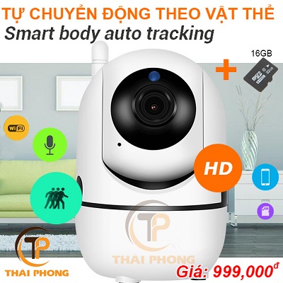 Camera MINION-4S theo dõi chuyển động wifi không dây auto tracking