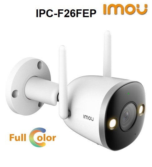 Camera Imou IPC-F26FEP IP Wifi thân cố định ngoài trời 2.0MP