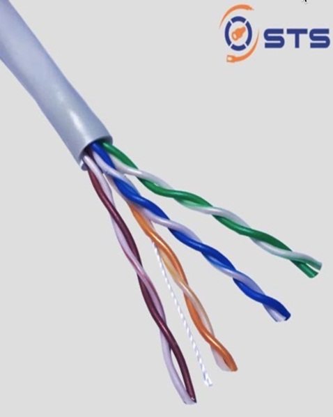 Dây cáp mạng STS CAT5E UTP CAT5E305BC đồng tinh khiết, Cuộn 305m