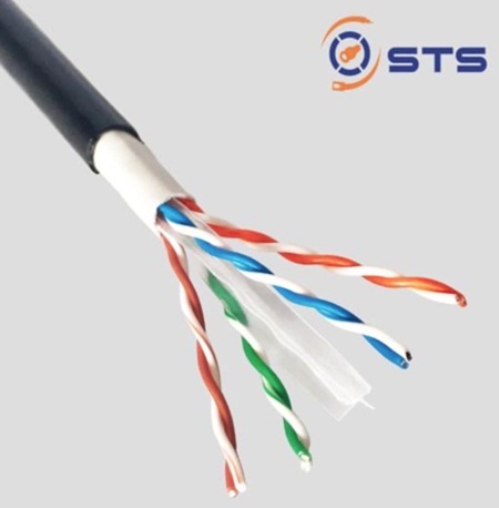 Dây cáp mạng STS CAT6 UTP CAT6OBC đồng tinh khiết, Cuộn 305m