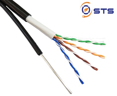 Dây cáp mạng STS CAT5E UTP CAT5EOBC-ST có cường lực, đồng tinh khiết, Cuộn 305m