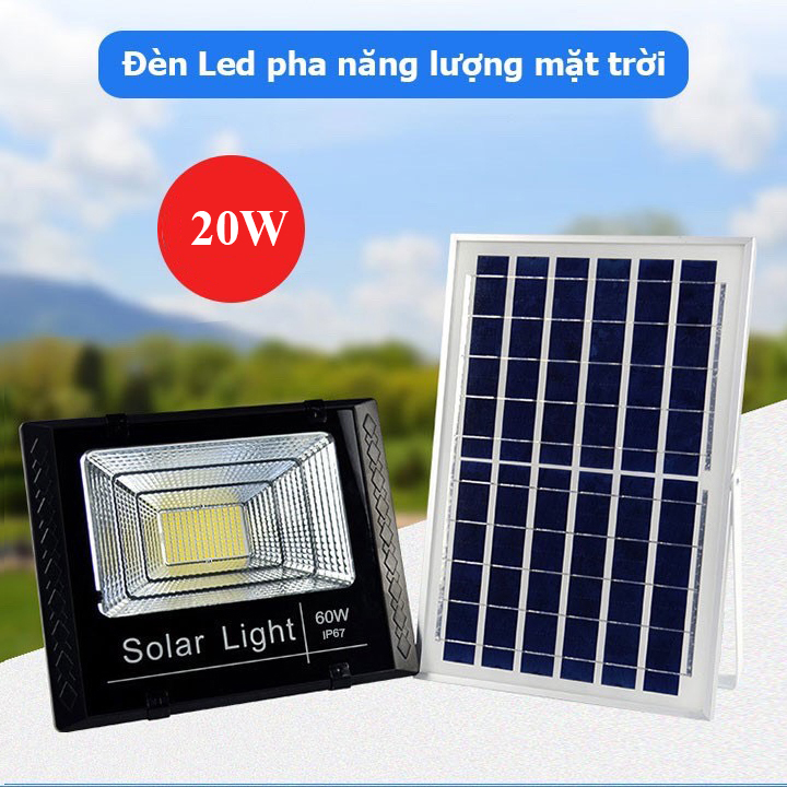 Đèn năng lượng mặt trời 20W LP-T20