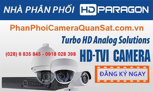 Công ty Công ty chúng tôi phân phối camera HDPARAGON tại TPHCM và các tỉnh