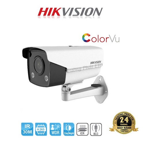 Camera ColorVu DS-2CD2T27G1-L ban đêm có màu