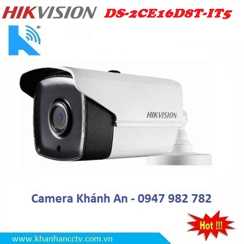 Camera HIKVISION DS-2CE16D8T-IT5 HD TVI hồng ngoại 2.0 MP