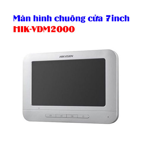 Màn hình chuông cửa căn hộ Hikvision HIK-VDM2000