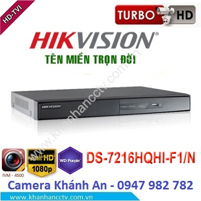 Đầu ghi camera HIKVISION DS-7216HQHI-F1/N 16 kênh