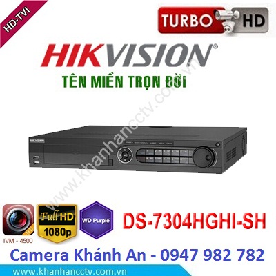 Đầu ghi camera HIKVISION DS-7304HGHI-SH 4 kênh