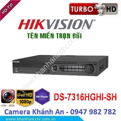 Đầu ghi camera HIKVISION DS-7316HGHI-SH 16 kênh