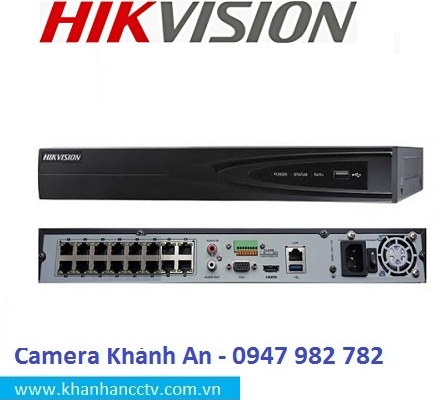 Đầu ghi camera HIKVISION DS-7616NI-E2/16P 16 kênh