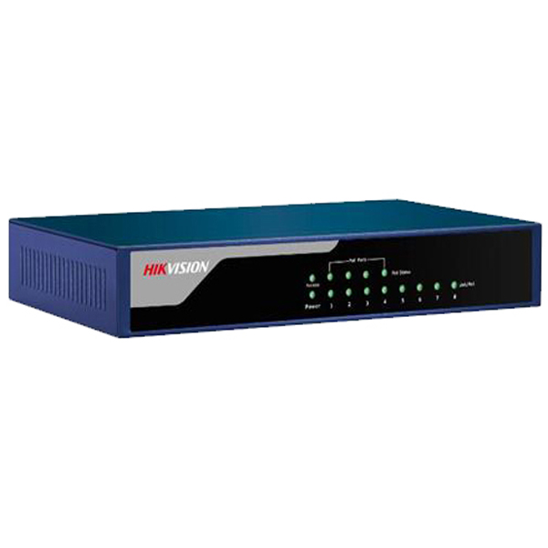 Switch PoE Hikvision 8 cổng DS-3E0108P-E