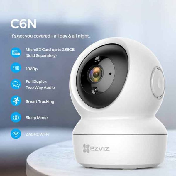 Camera Ezviz C6N 1080P 2.0MP, wifi, theo dõi chuyển động