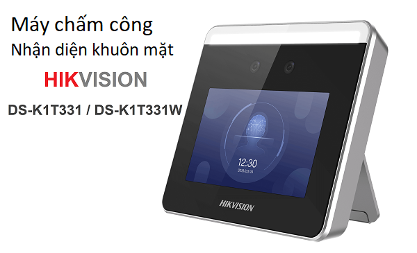 Thiết bị chấm công, kiểm soát ra vào nhận diện khuôn mặt DS-K1T331W