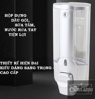 Hộp đựng xà phòng dầu gội sữa tắm Xinda ZYQ-138 White