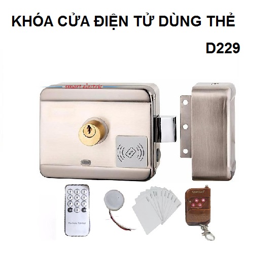 Khóa cổng quẹt thẻ VR-D229