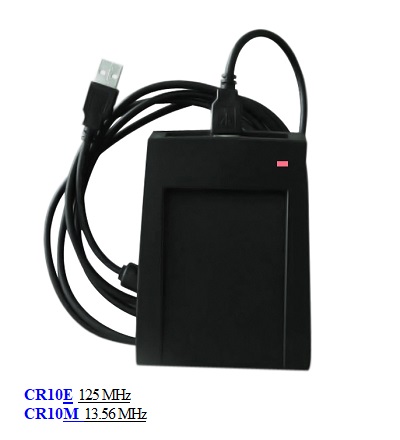 Đầu đọc thẻ cảm ứng kết nối USB CR10E đọc thẻ 125 KHz