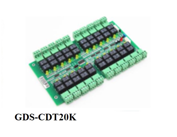 Module mở rộng 20 ngõ ra cho thang máy hoặc tủ đựng đồ GDS-CDT20K