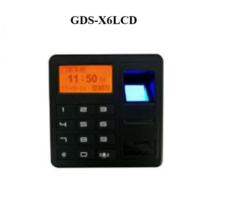 Máy nhận dạng vân tay độc lập GDS-X6LCD