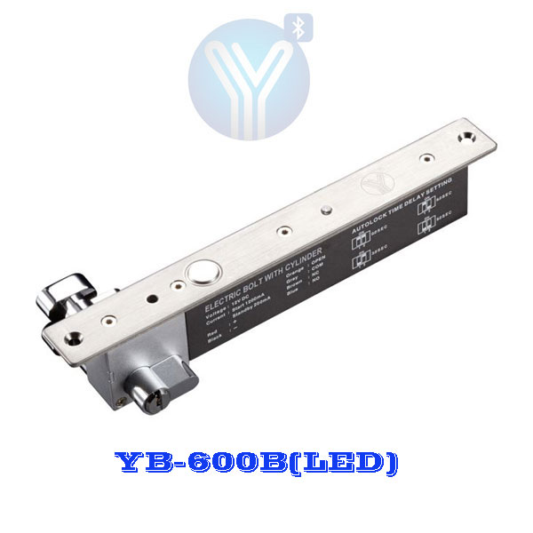 Khoá chốt rơi YB-600B(LED), có chìa khóa cơ (Fail-Secure)