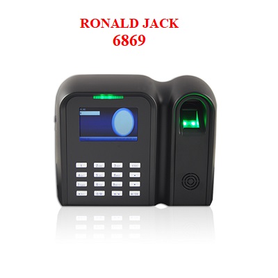 Máy chấm công vân tay RONALD JACK 6869