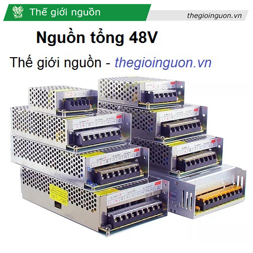 Nguồn tổng 48V 20.8A công suất 1000W cho đèn led, camera, thiết bị điện tử