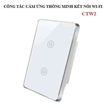 Công tắc WIFI cảm ứng thông minh 2 nút IOT-SW02