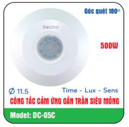 Công Tắc Cảm Ứng Gắn Trần DC-05C