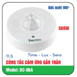 Công Tắc Cảm Ứng Gắn Trần DC-06A