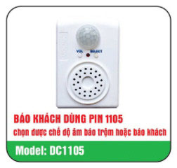 Báo Khách Dùng PIN DC-1105