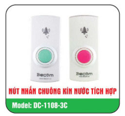 Nút Nhấn Chuông DC-1108-3C