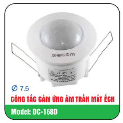 Công Tắc Cảm Ứng Gắn Trần DC-168D