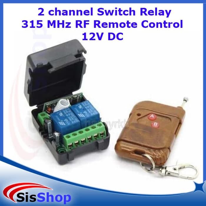 Mạch điều khiển từ xa RF 2 kênh 315Mhz 12V KGS-B20 (học lệnh)