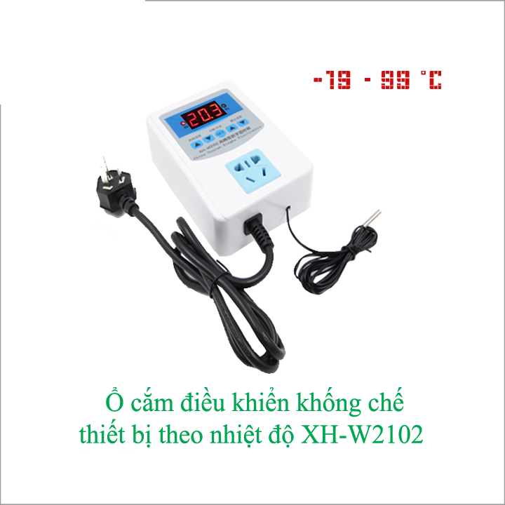 Ổ cắm điều khiển bằng nhiệt độ 2 chiều DC-W2102