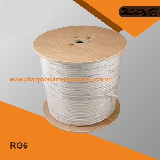 Cáp đồng trục RG6 BC đồng nguyên chất 300m