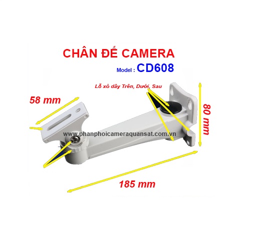 Chân đế bắt camera ngoài trời CD608