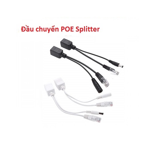 Balun POE1S, chạy nguồn và tín hiệu trên 1 dây mạng