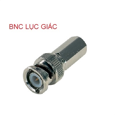 Đầu Jack nối camera BNC lục giác