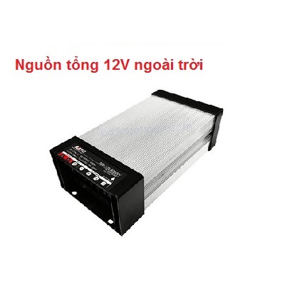 Nguồn tổng 12V - 30 Ampe ngoài trời