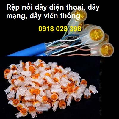 Rệp nối dây điện thoại, dây mạng, dây viễn thông