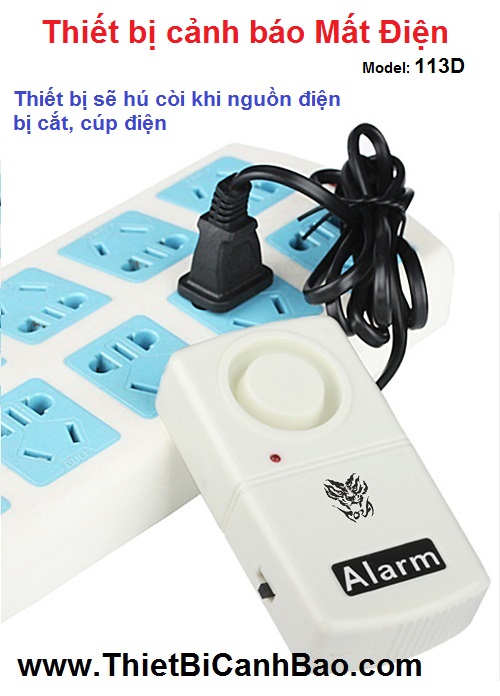 Thiết bị cảnh báo Mất Điện, cắt điện 113D 