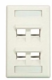 Wall Box - Hộp âm DinTek cho mặt nạ 4 port, U.S type, 114 x 69.8 x 36.8mm