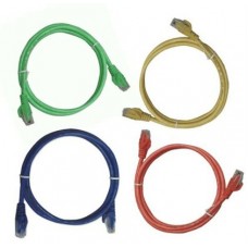 Patch Cord UTP Cat.5e, 0,5m, 2 đầu đúc RJ45, yellow 1201-03512