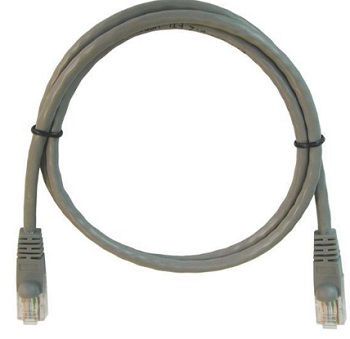 Patch Cord UTP Cat.6A 10Gb, 1m, 2 đầu đúc RJ45, Gray