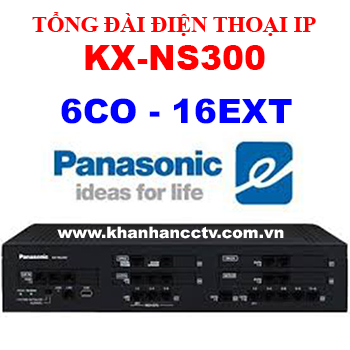 Tổng đài điện thoại Panasonic KX-NS300 6 trung kế 16 máy nhánh