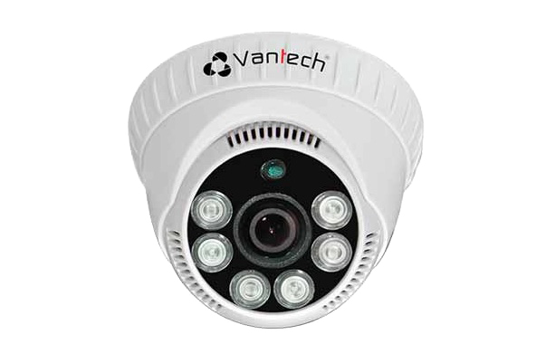 Camera Vantech VP-111A Dome AHD hồng ngoại 2.0 Megapixel