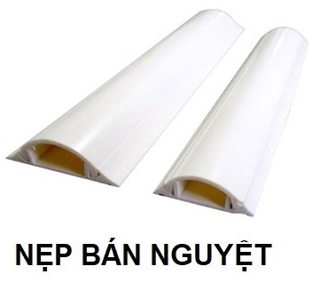 Nẹp sàn hình bán nguyệt D50 (Dài 1,2m/cây)